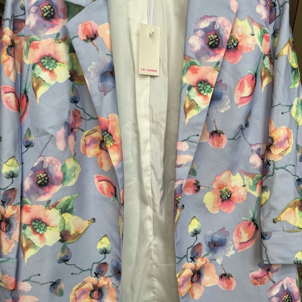 Re:named floral blazer